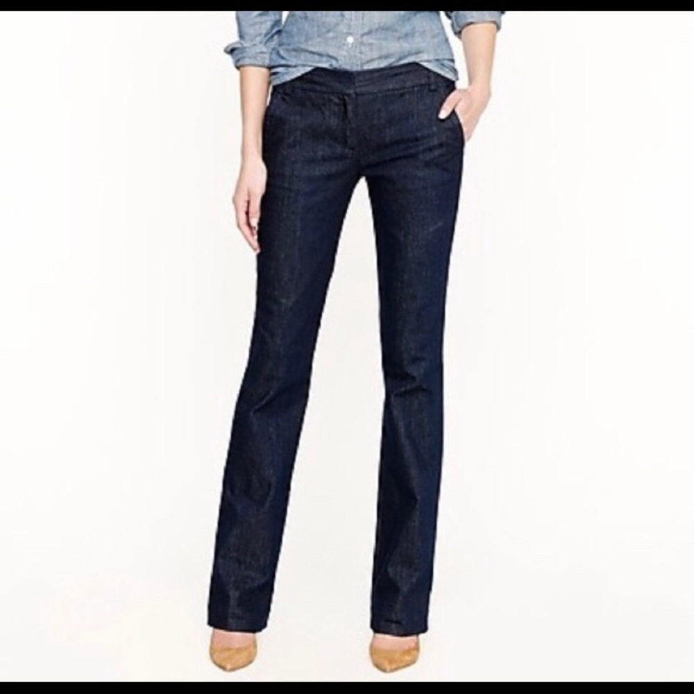 JCrew City Fit Denim Trouser Jeans